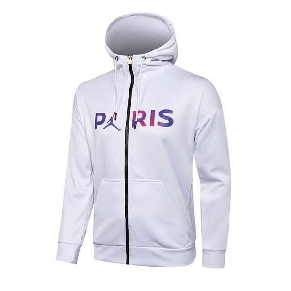 Chaqueta Con Capucha PSG 2021/2022 Blanco